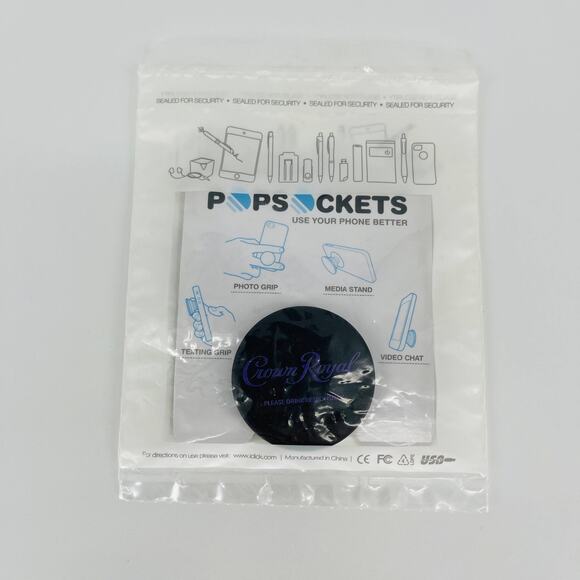 Popsockets Cell Phone Grip and Stand - Crown Royal - NWT - Picture 3 of 10